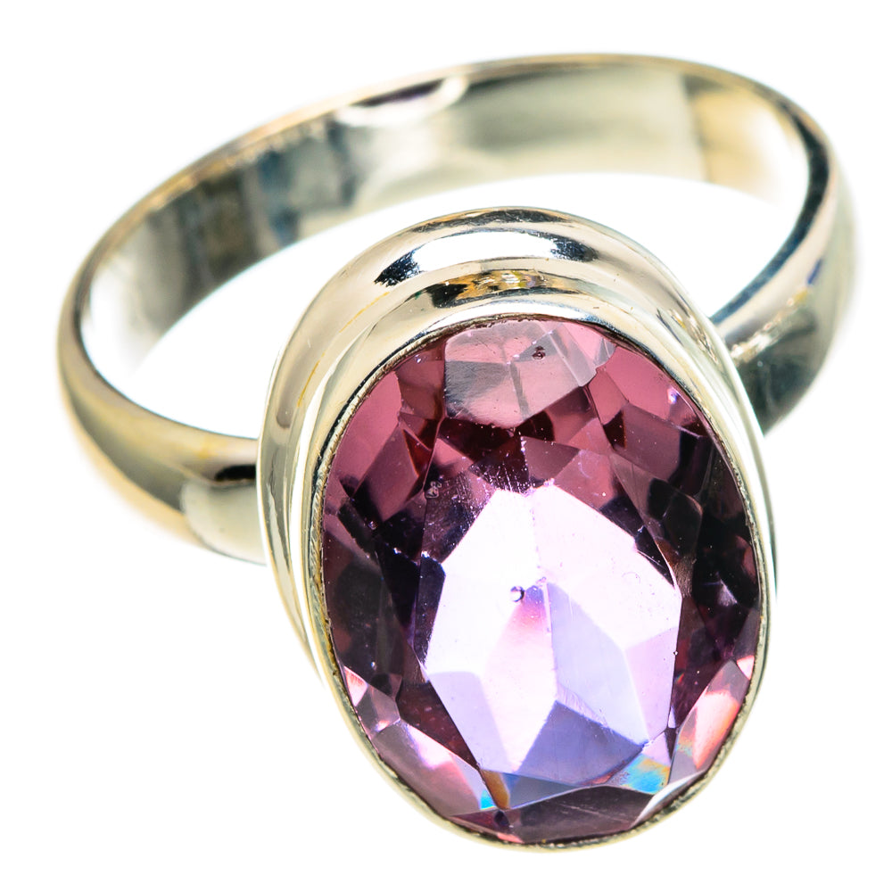 Color Change Alexandrite (lab.) Rings handcrafted by Anasilvercos - RING86069