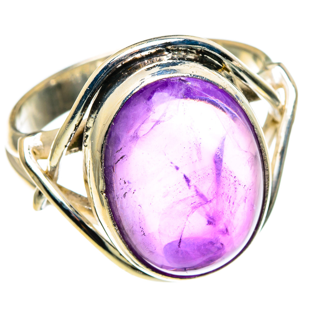 Amethyst Rings handcrafted by Anasilvercos - RING86073