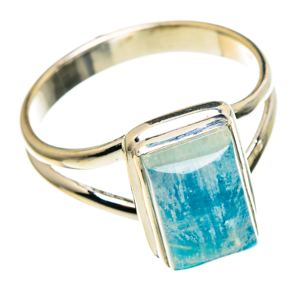 Rainbow Moonstone Rings handcrafted by Anasilvercos - RING86098
