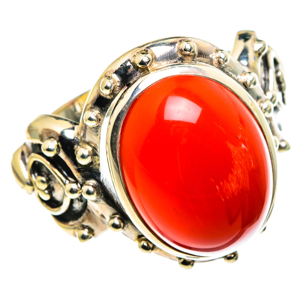 Red Onyx Rings handcrafted by Anasilvercos - RING86106