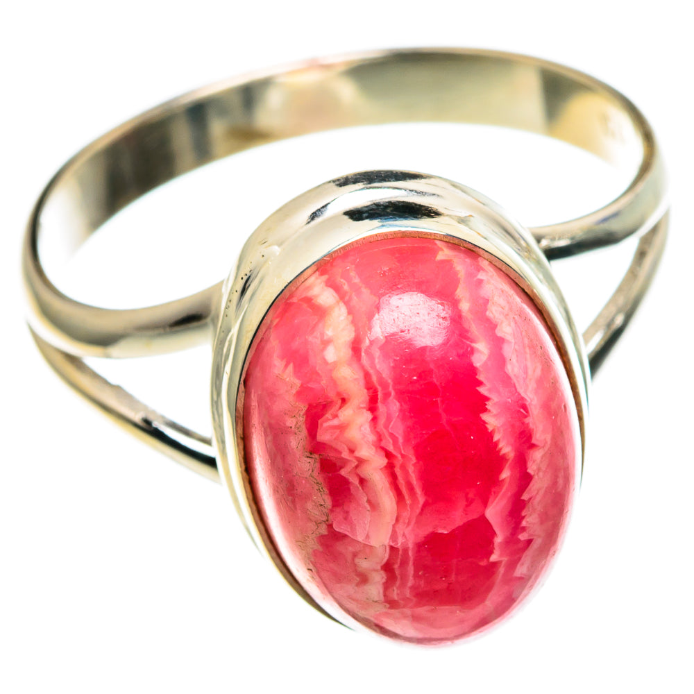Rhodochrosite Rings handcrafted by Anasilvercos - RING86109