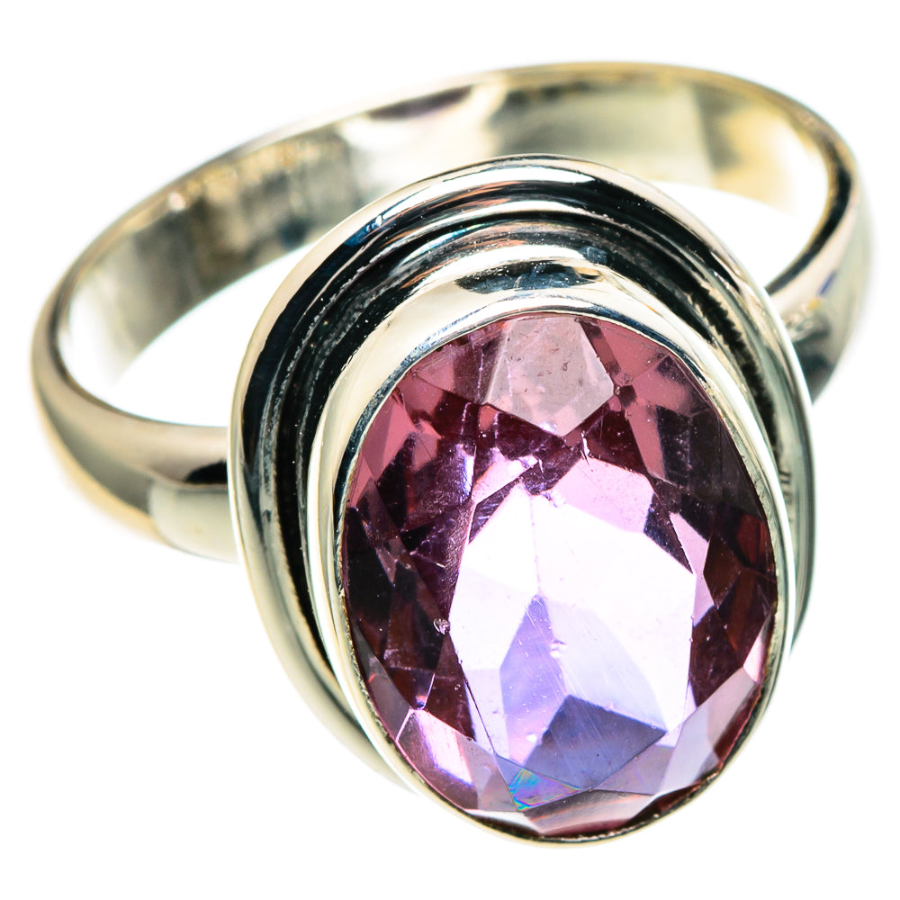 Color Change Alexandrite (lab.) Rings handcrafted by Anasilvercos - RING86112