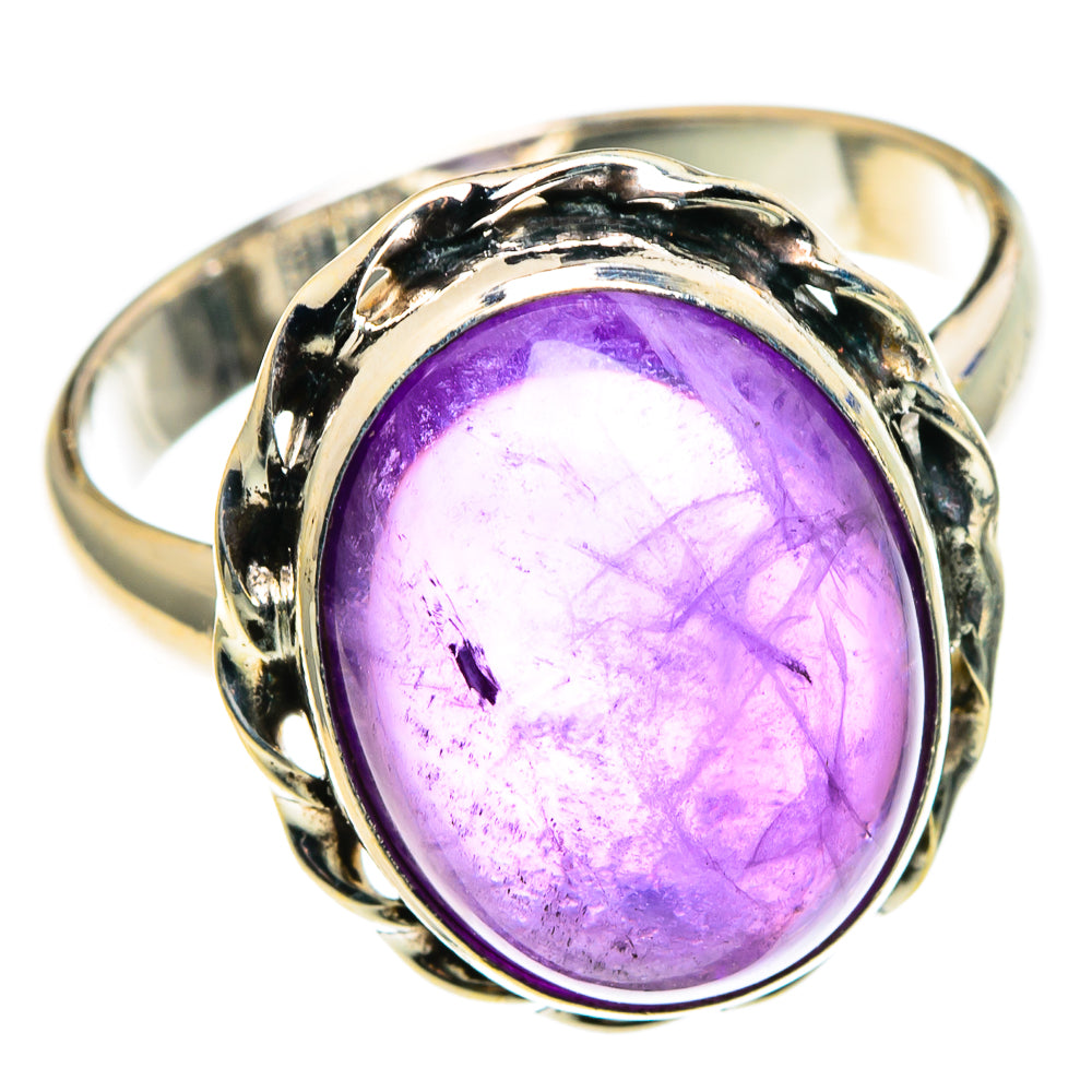 Amethyst Rings handcrafted by Anasilvercos - RING86114