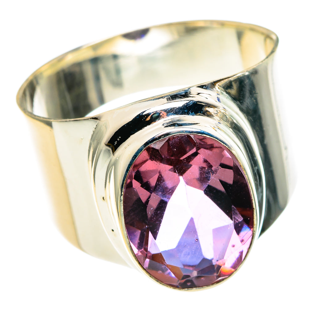 Color Change Alexandrite (lab.) Rings handcrafted by Anasilvercos - RING86115