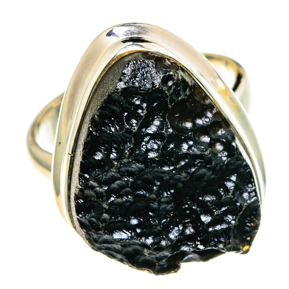 Tektite Rings handcrafted by Anasilvercos - RING86119