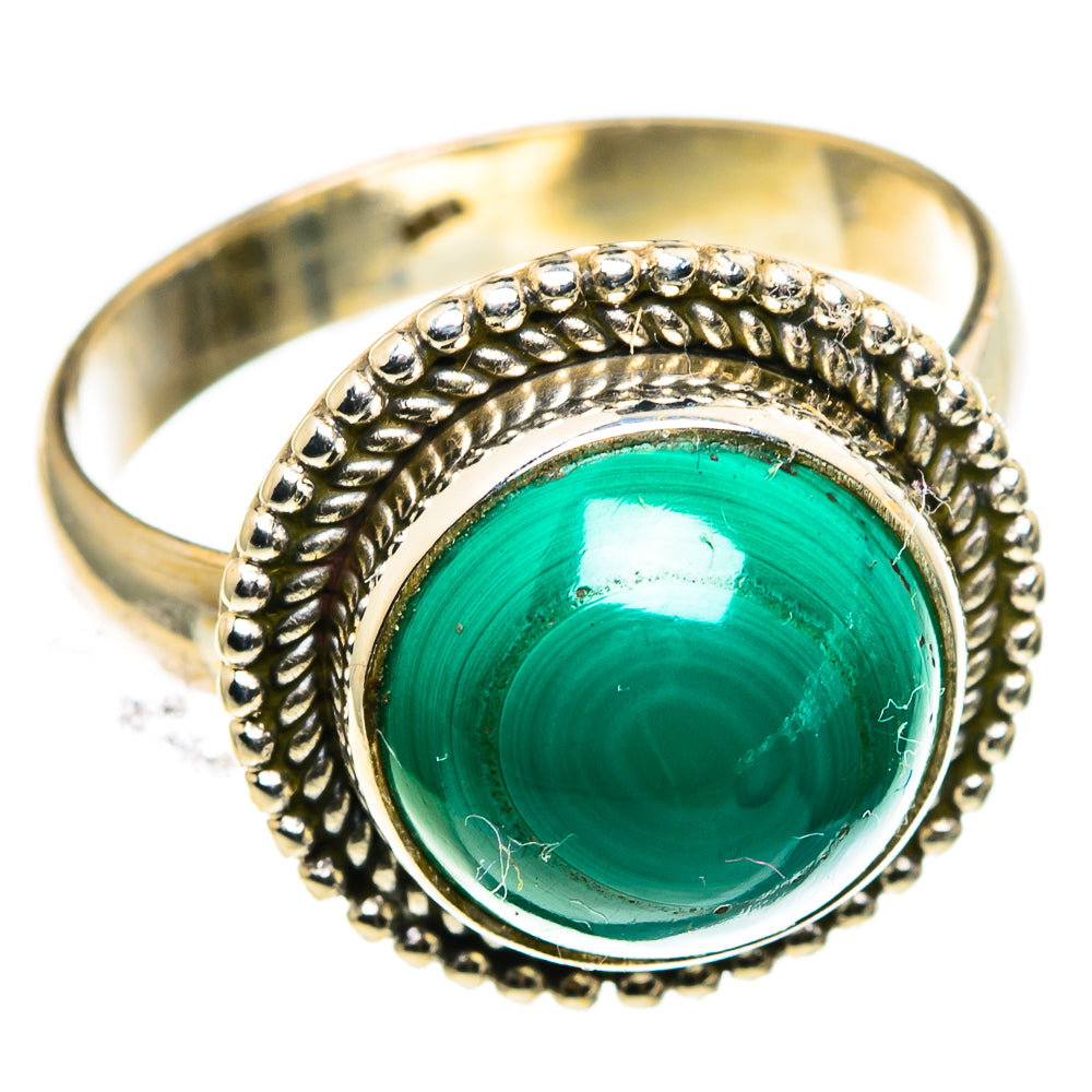 Malachite Rings handcrafted by Anasilvercos - RING86135