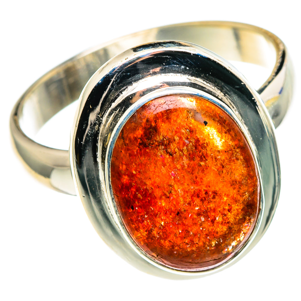 Sunstone Rings handcrafted by Anasilvercos - RING86148