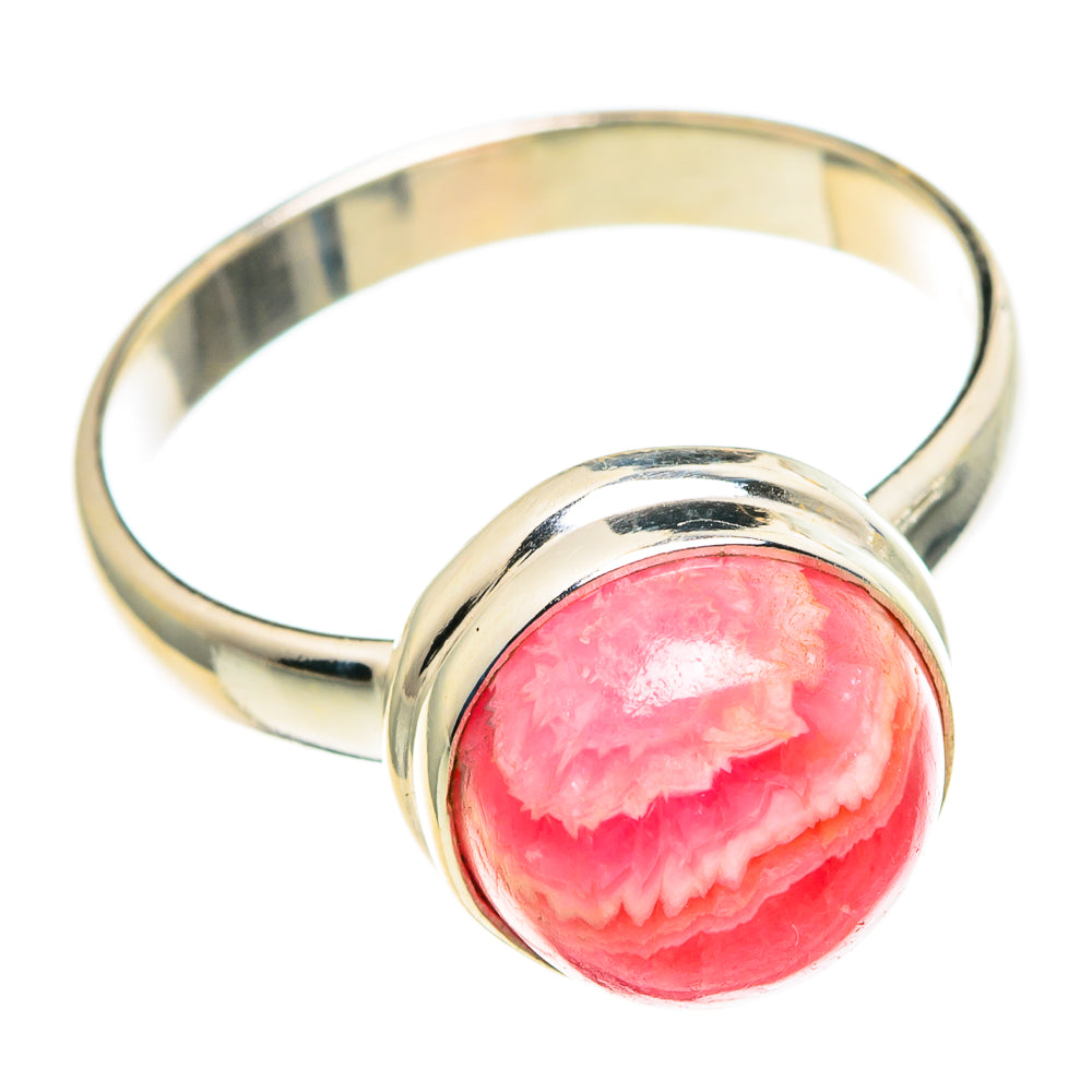 Rhodochrosite Rings handcrafted by Anasilvercos - RING86150