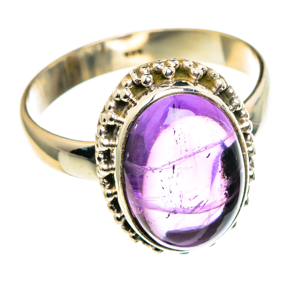 Amethyst Rings handcrafted by Anasilvercos - RING86154