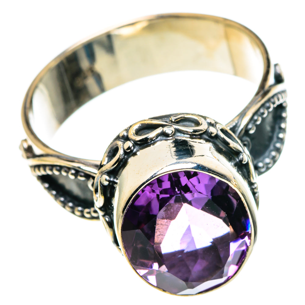 Amethyst Rings handcrafted by Anasilvercos - RING86156