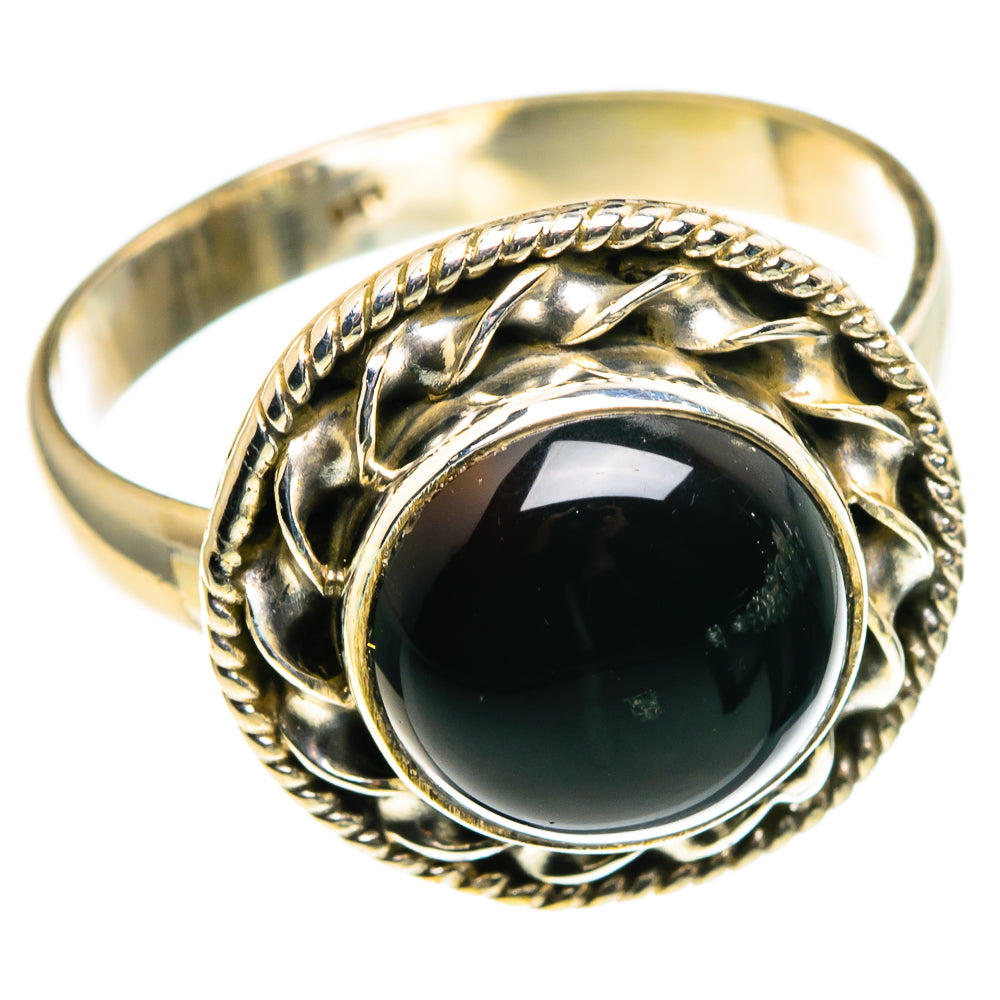 Black Onyx Rings handcrafted by Anasilvercos - RING86160