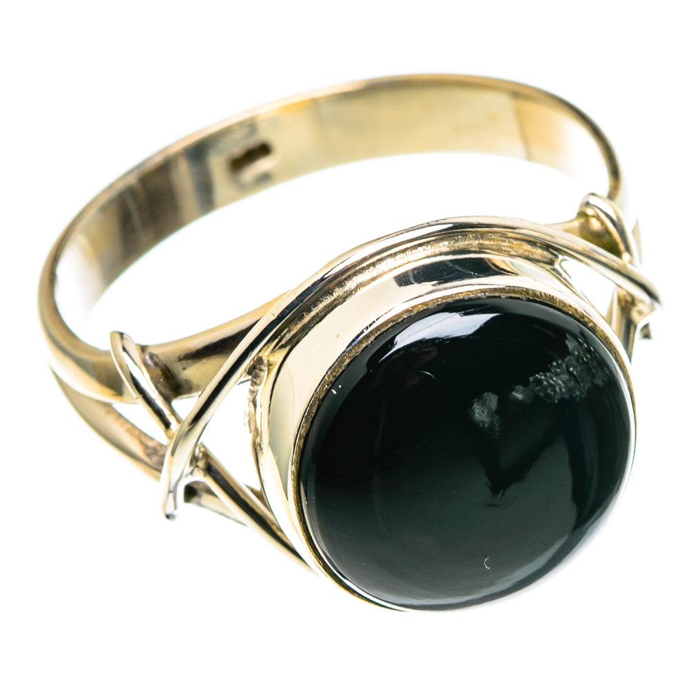 Black Onyx Rings handcrafted by Anasilvercos - RING86161