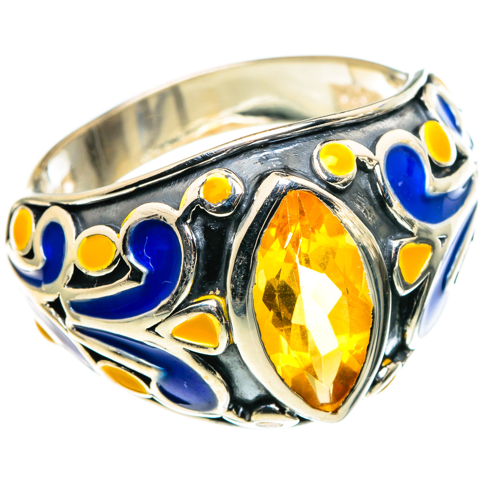 Citrine Rings handcrafted by Anasilvercos - RING86164