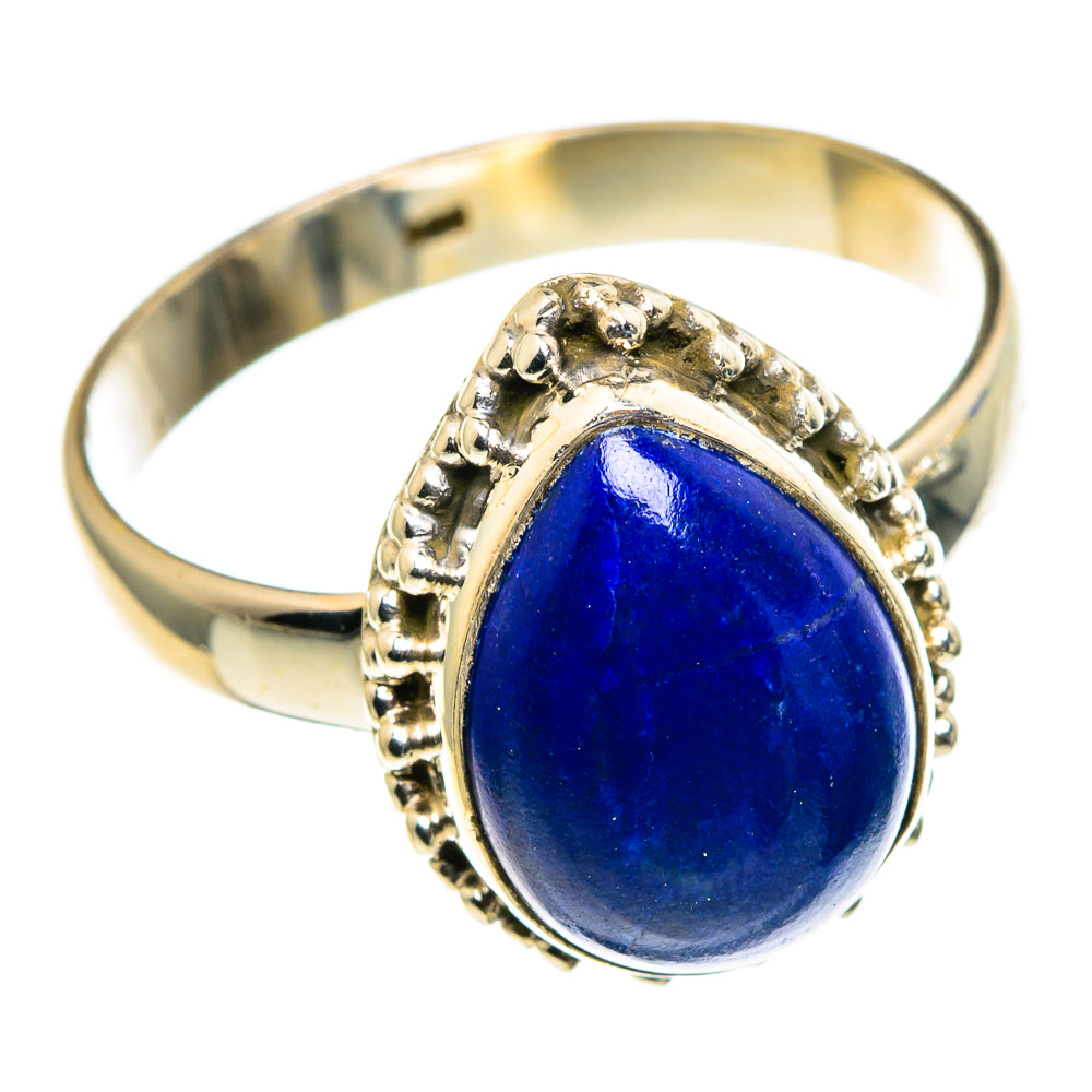 Lapis Lazuli Rings handcrafted by Anasilvercos - RING86173