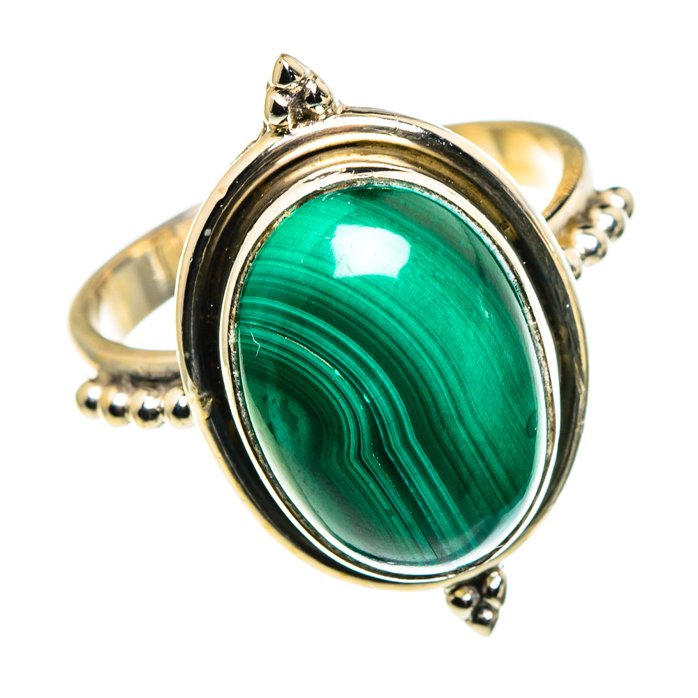 Malachite Rings handcrafted by Anasilvercos - RING86180
