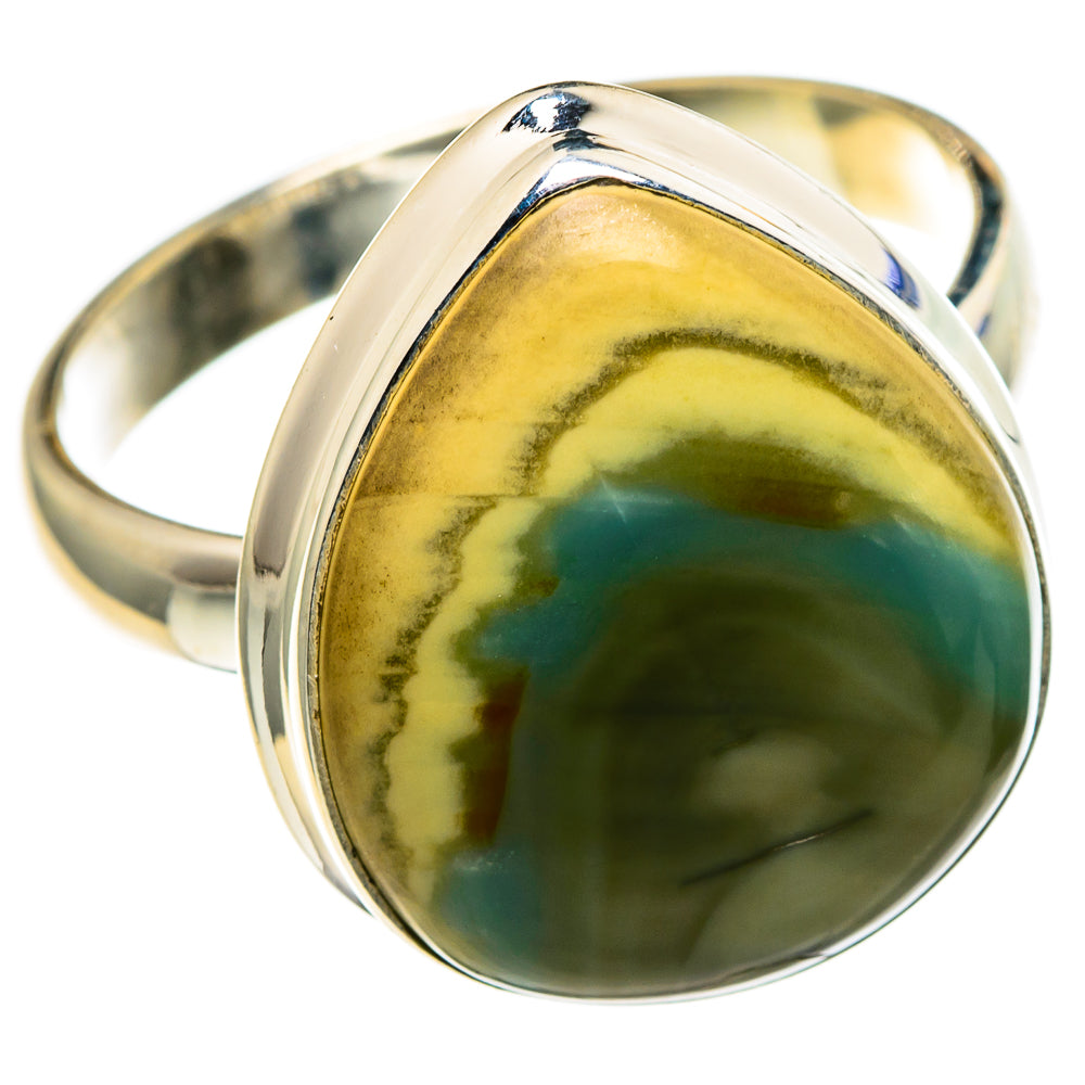 Willow Creek Jasper Rings handcrafted by Anasilvercos - RING86183