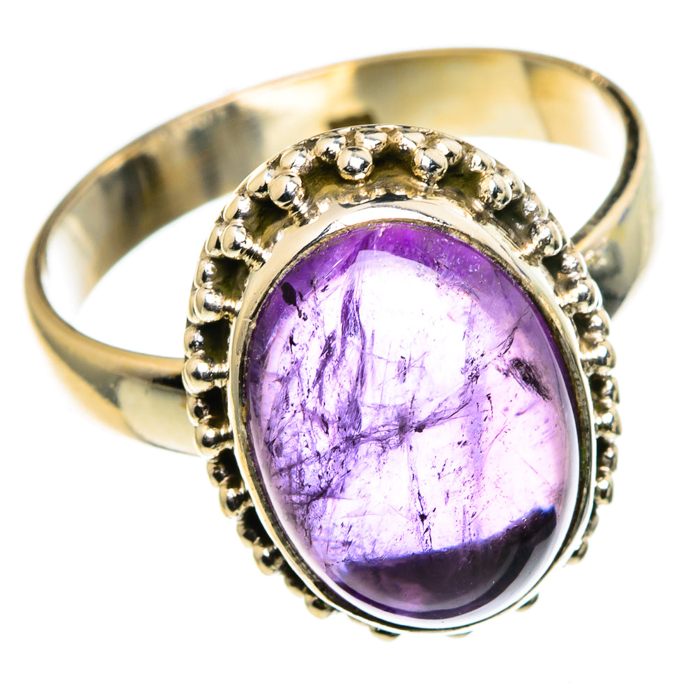 Amethyst Rings handcrafted by Anasilvercos - RING86197