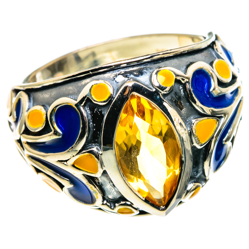 Citrine Rings handcrafted by Anasilvercos - RING86207
