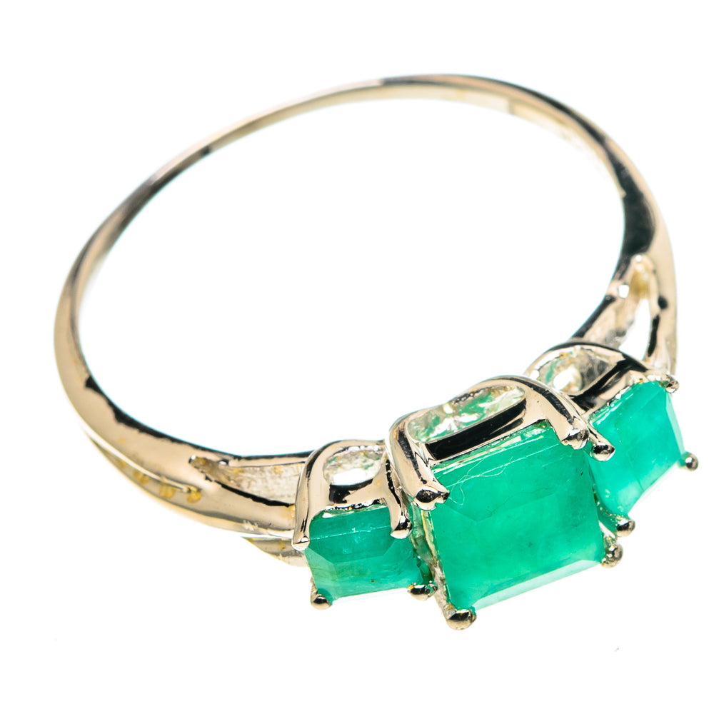 Emerald Rings handcrafted by Anasilvercos - RING86220