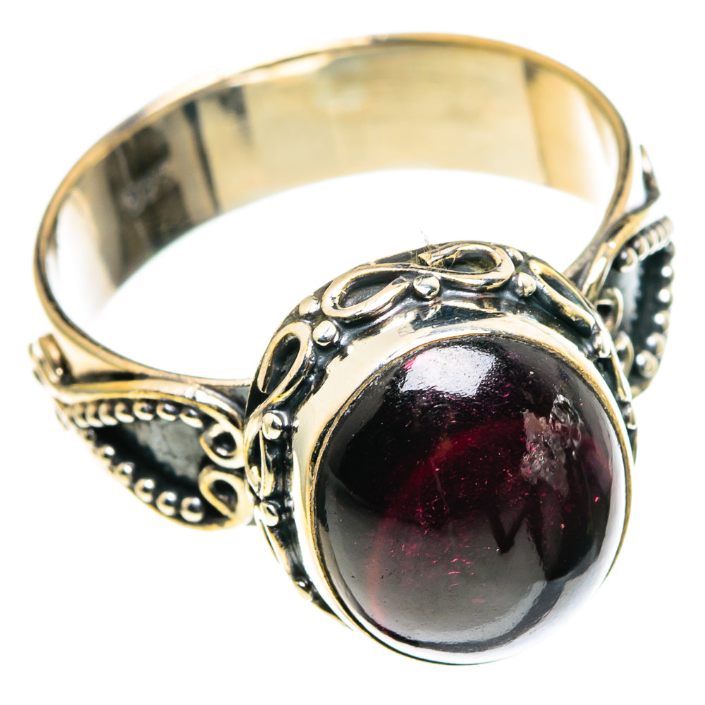 Garnet Rings handcrafted by Anasilvercos - RING86232