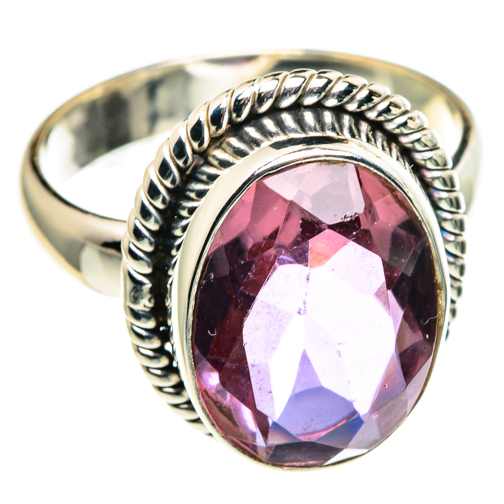 Color Change Alexandrite Rings handcrafted by Anasilvercos - RING86233