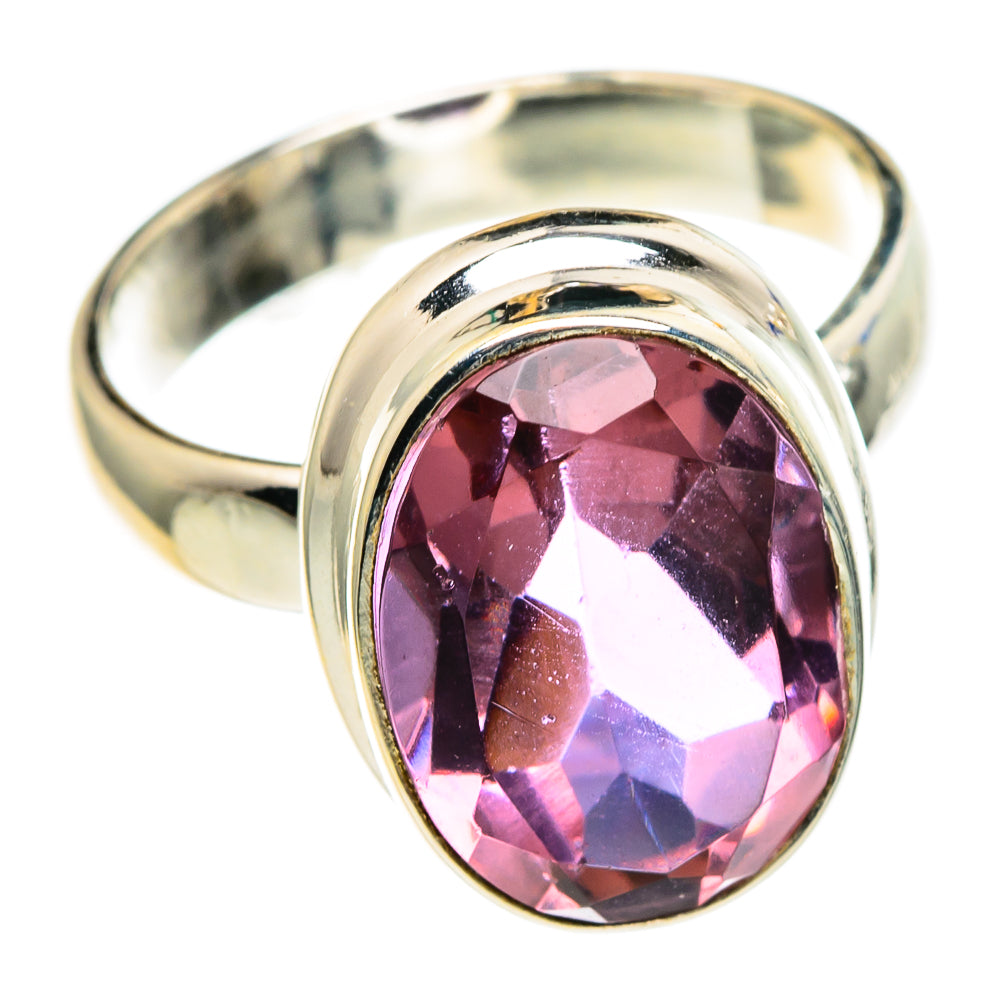 Color Change Alexandrite Rings handcrafted by Anasilvercos - RING86234