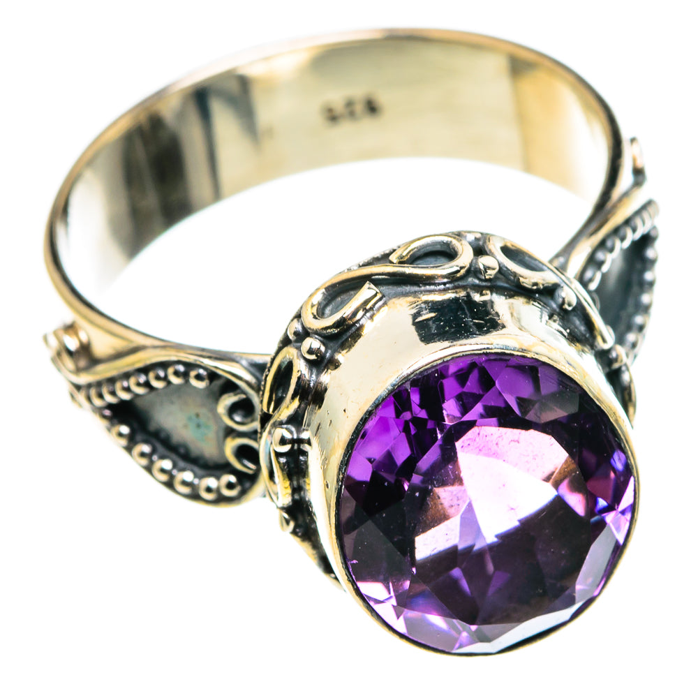 Amethyst Rings handcrafted by Anasilvercos - RING86237