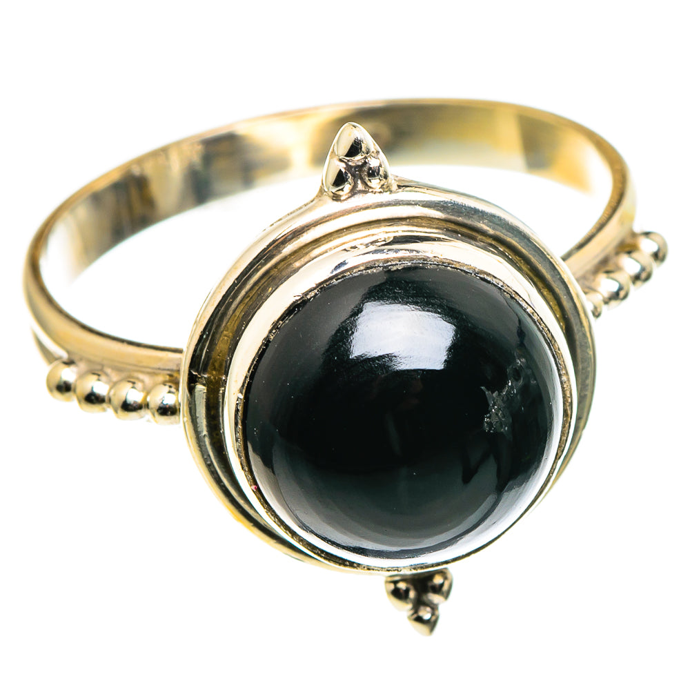 Black Onyx Rings handcrafted by Anasilvercos - RING86239