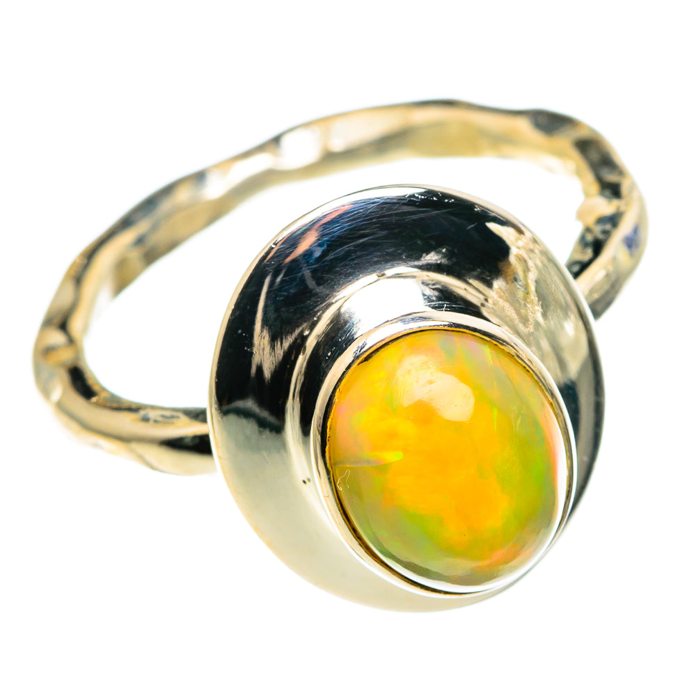 Ethiopian Opal Rings handcrafted by Anasilvercos - RING86246