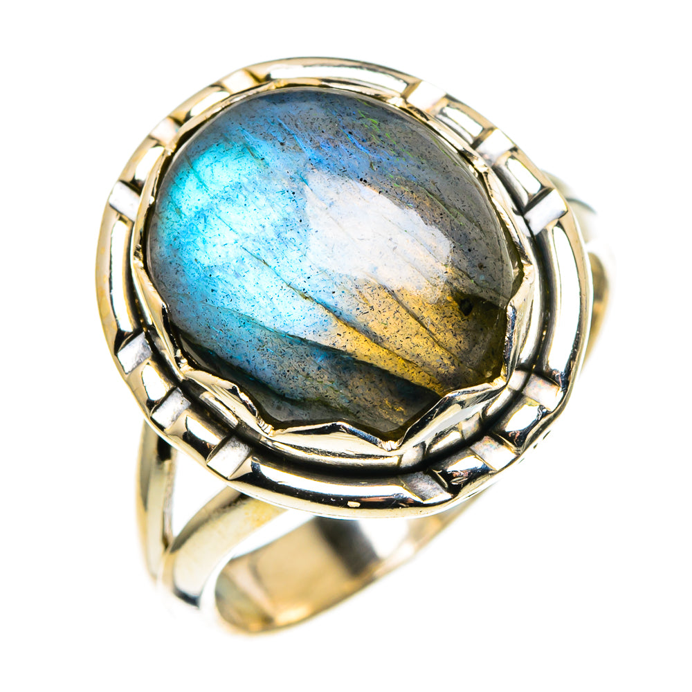 Labradorite Rings handcrafted by Anasilvercos - RING86248