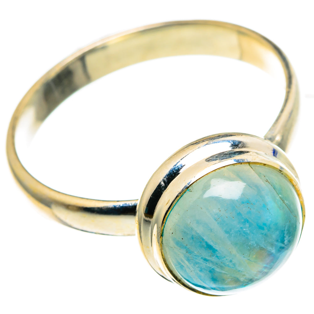 Rainbow Moonstone Rings handcrafted by Anasilvercos - RING86256 - Photo 2