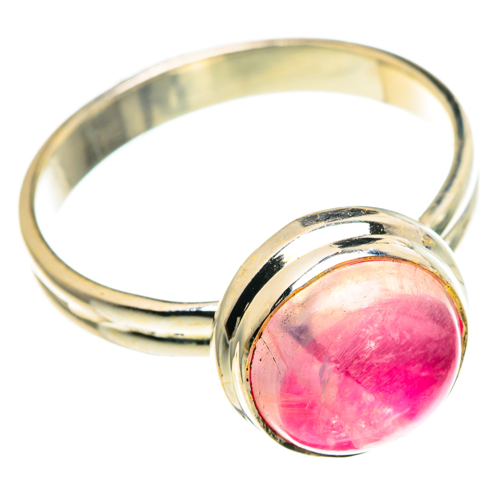 Pink Moonstone Rings handcrafted by Anasilvercos - RING86265 - Photo 2