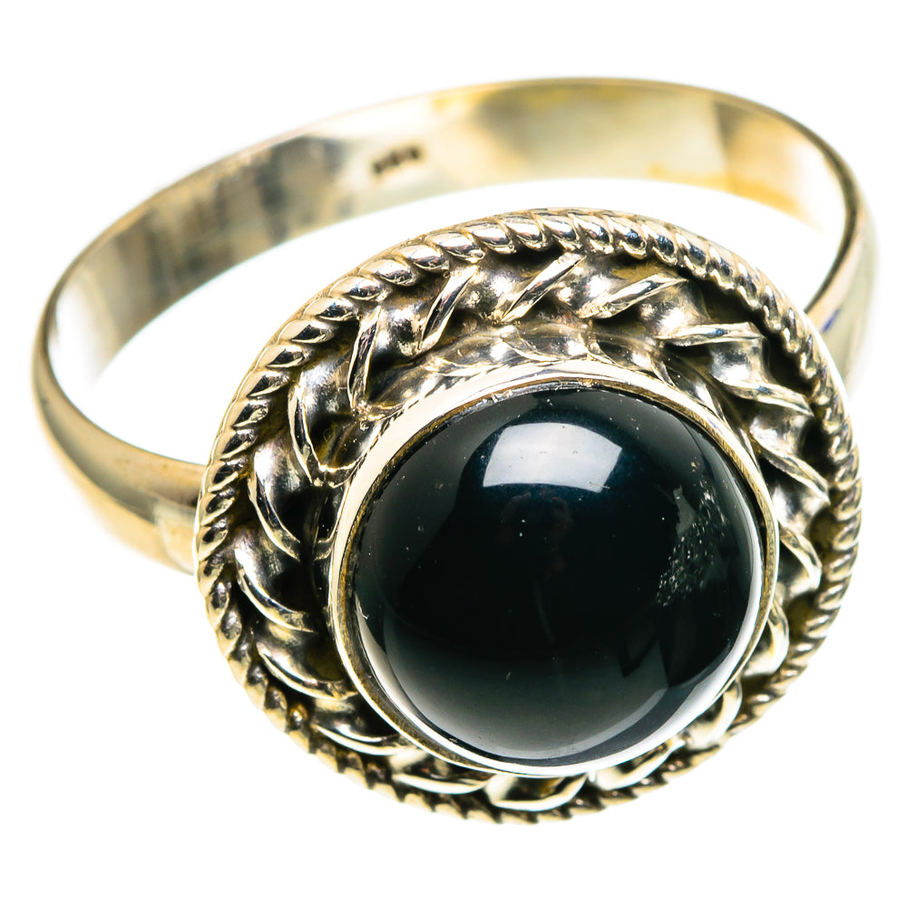 Black Onyx Rings handcrafted by Anasilvercos - RING86275