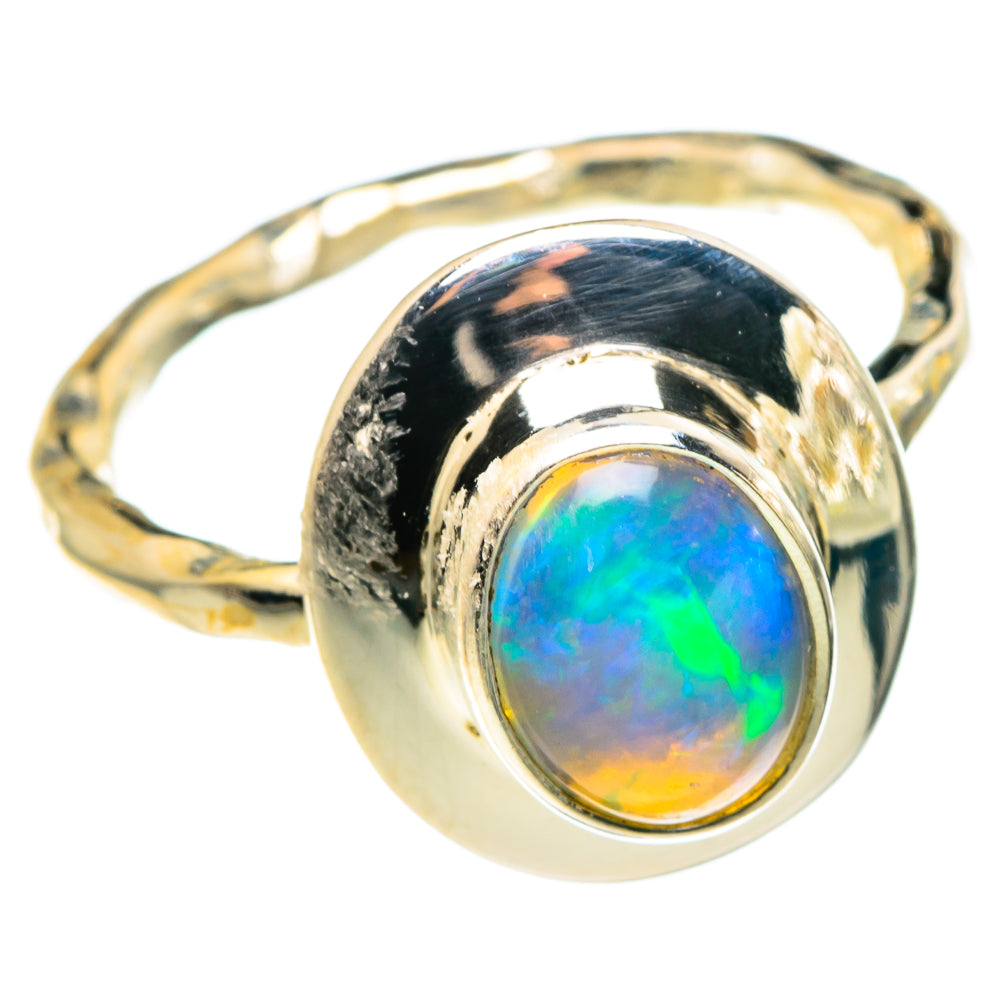 Ethiopian Opal Rings handcrafted by Anasilvercos - RING86280