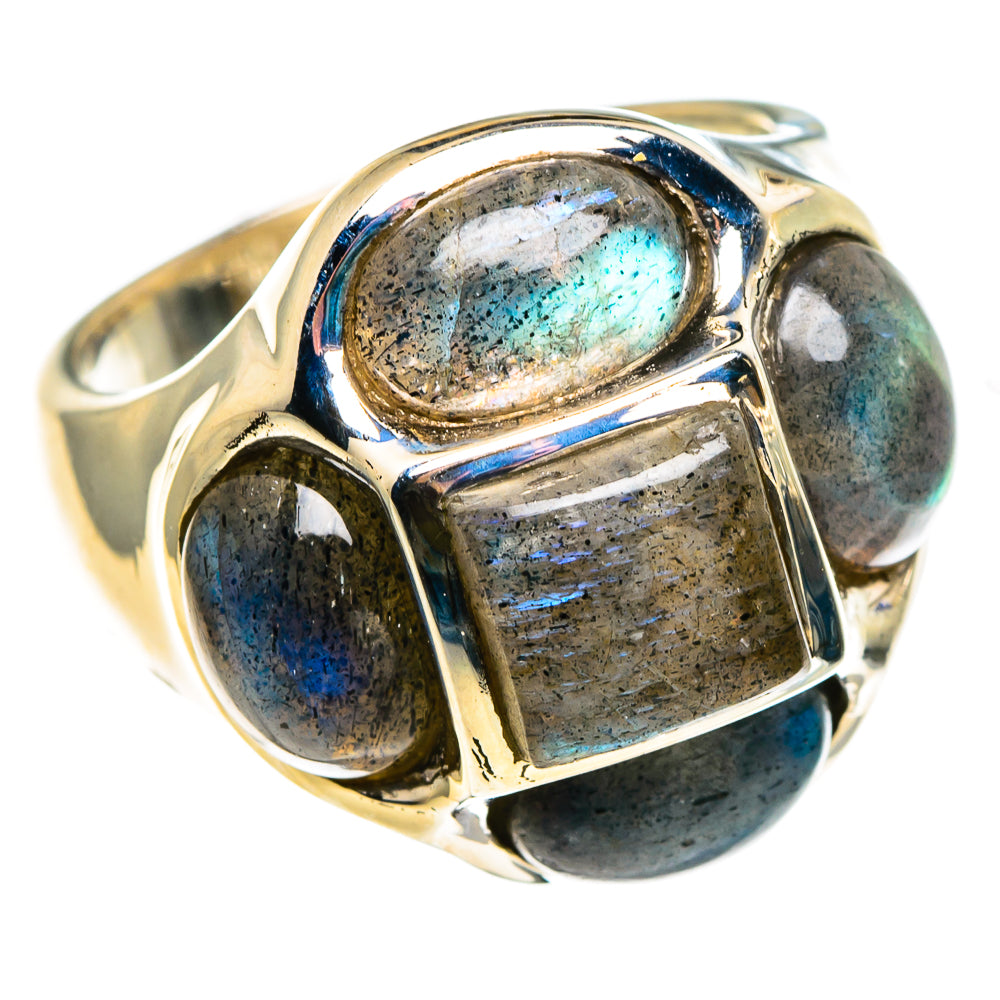 Labradorite Rings handcrafted by Anasilvercos - RING86282