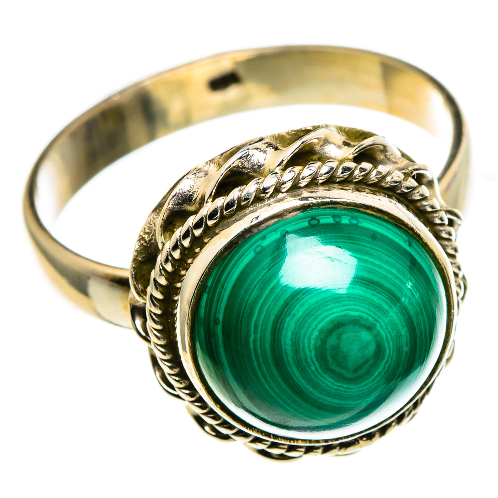Malachite Rings handcrafted by Anasilvercos - RING86285