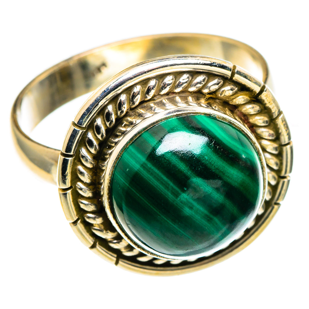 Malachite Rings handcrafted by Anasilvercos - RING86290