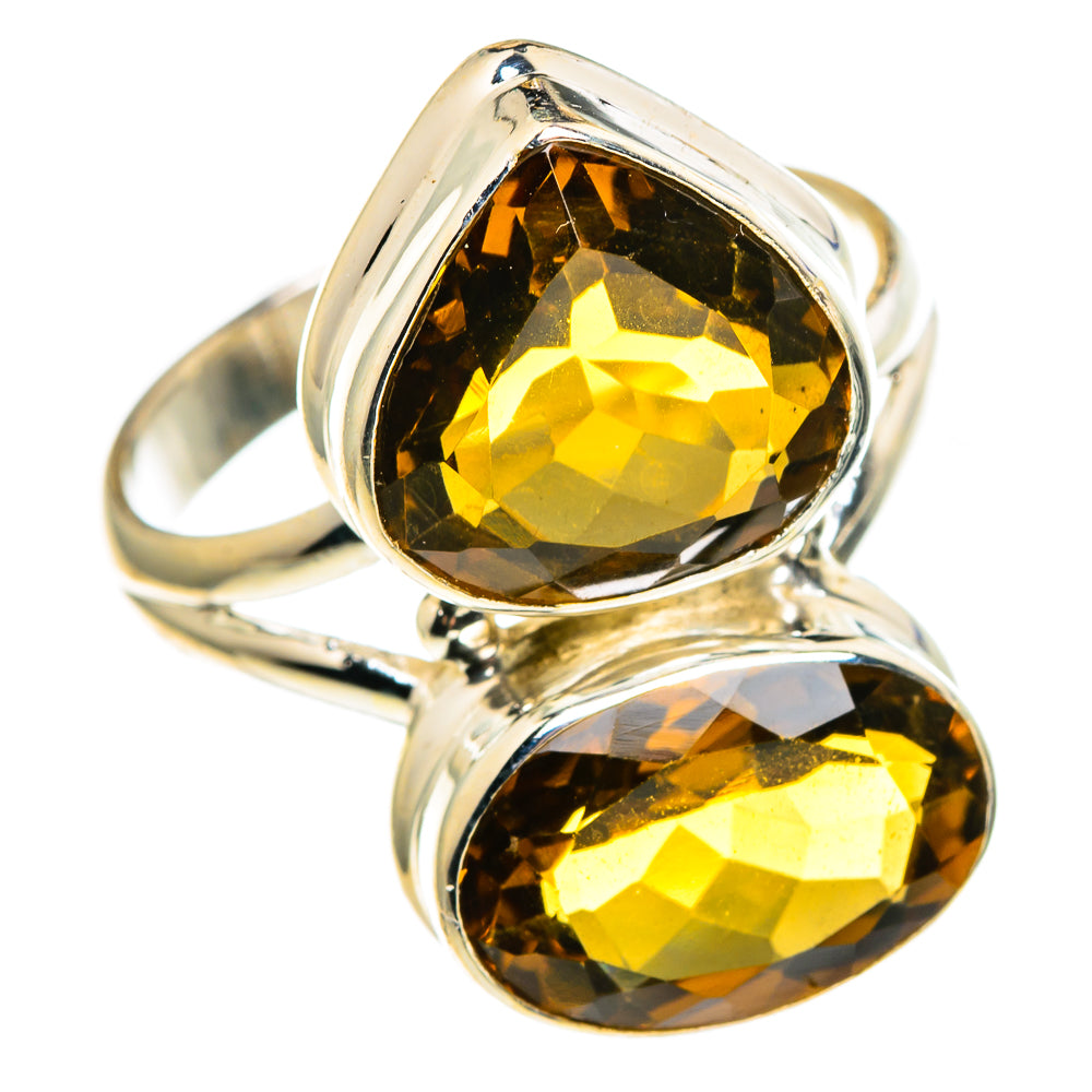 Mandarin Citrine Rings handcrafted by Anasilvercos - RING86296