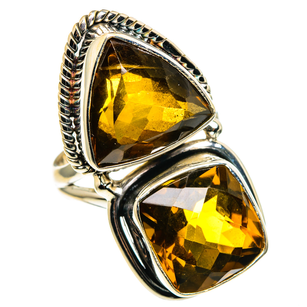 Mandarin Citrine Rings handcrafted by Anasilvercos - RING86328