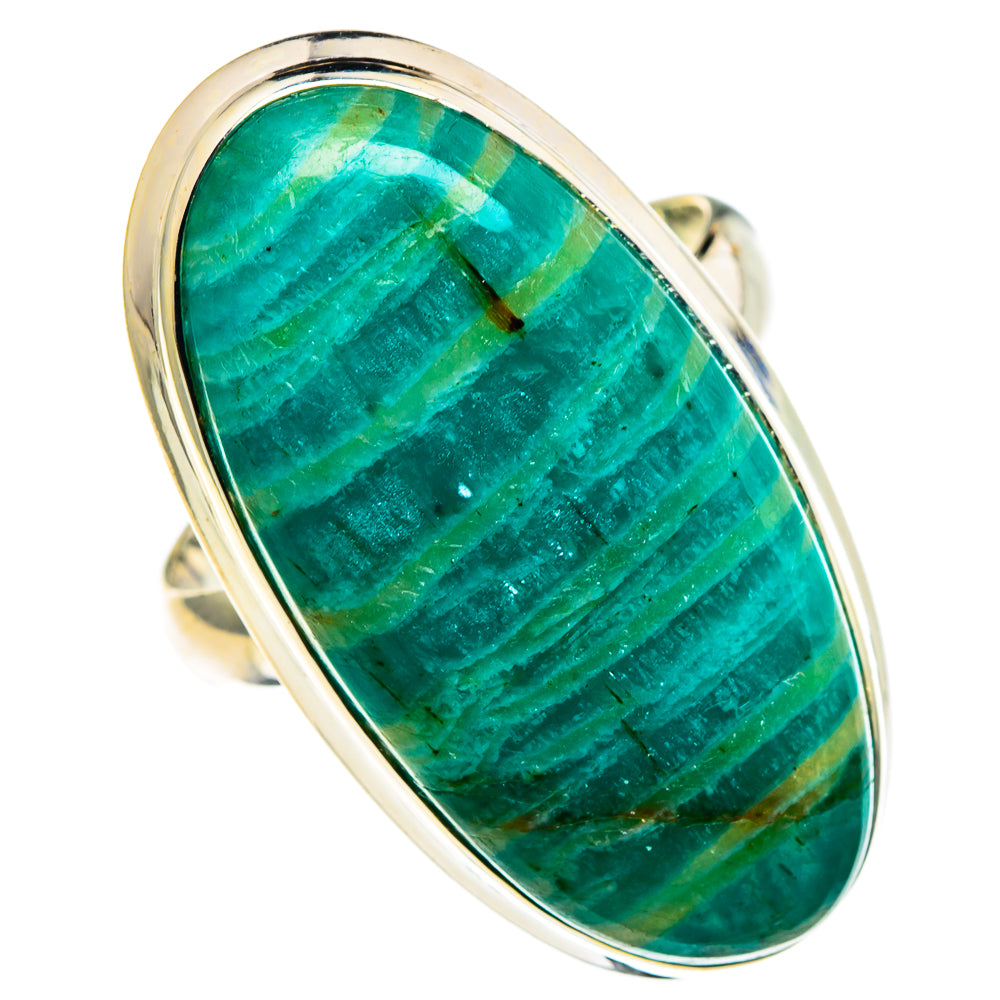 Amazonite Rings handcrafted by Anasilvercos - RING86352