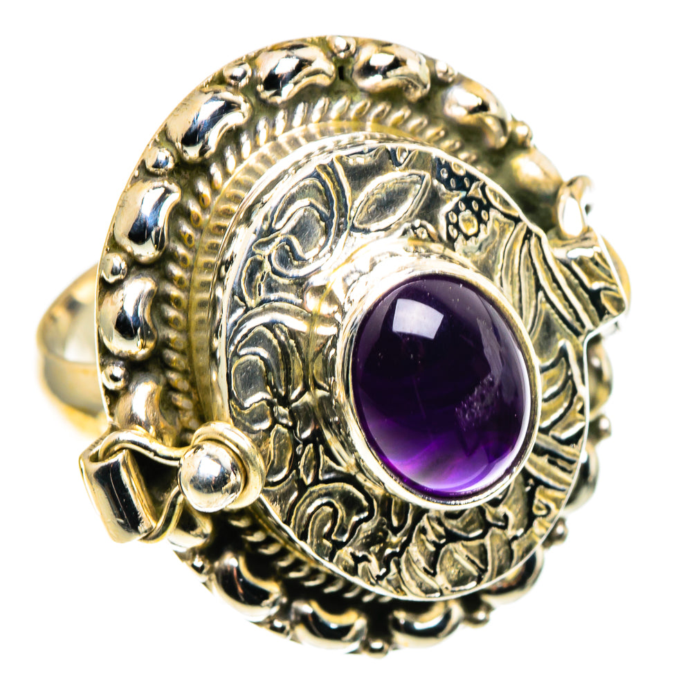 Amethyst Rings handcrafted by Anasilvercos - RING86366