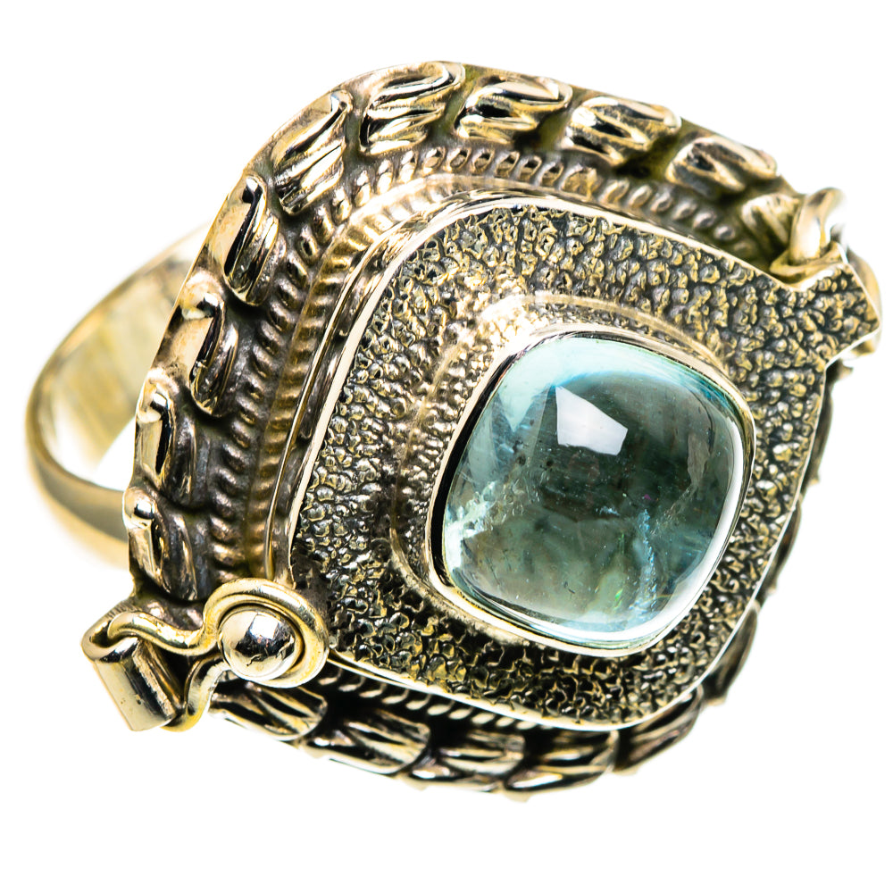 Aquamarine Rings handcrafted by Anasilvercos - RING86371