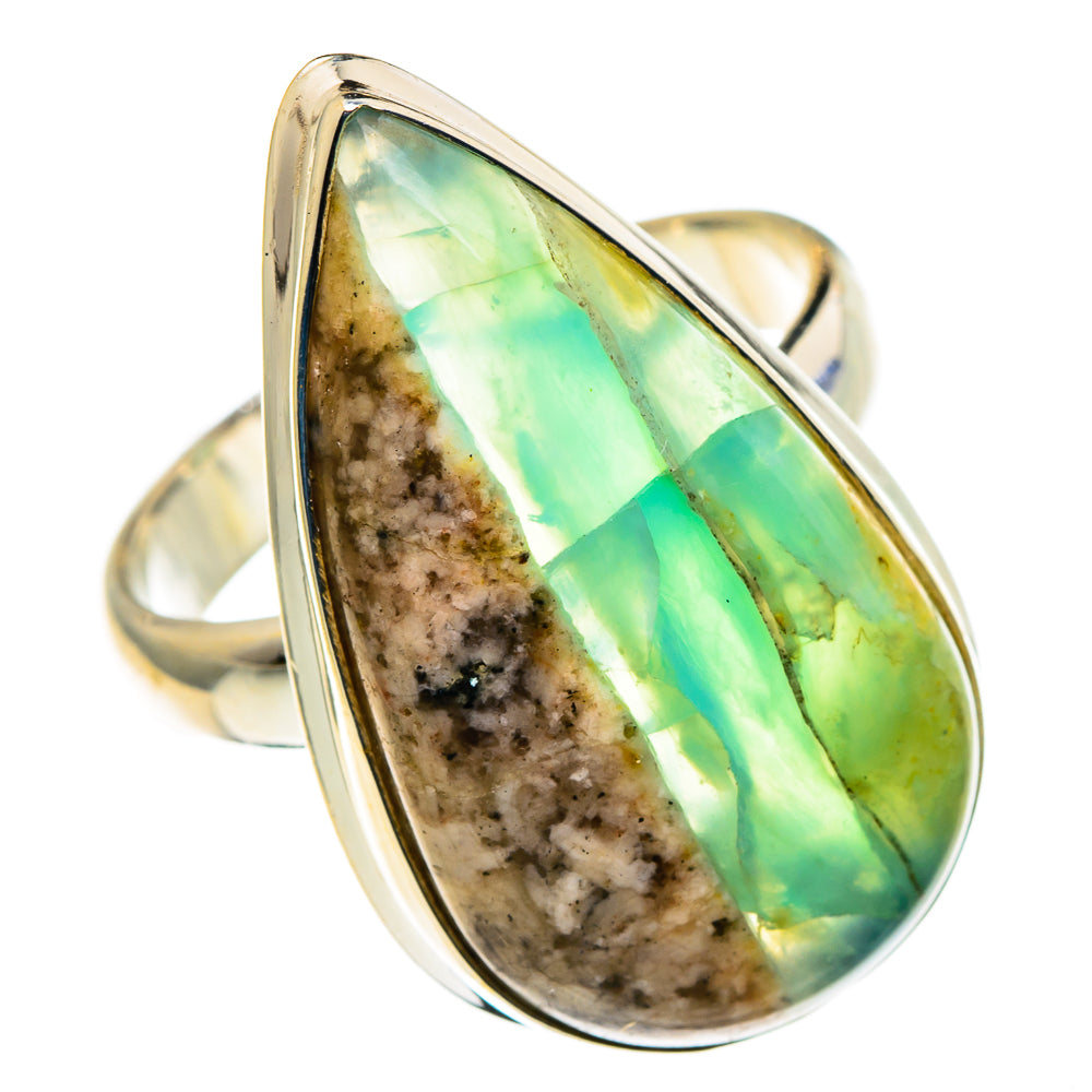 Peruvian Opal Rings handcrafted by Anasilvercos - RING86372