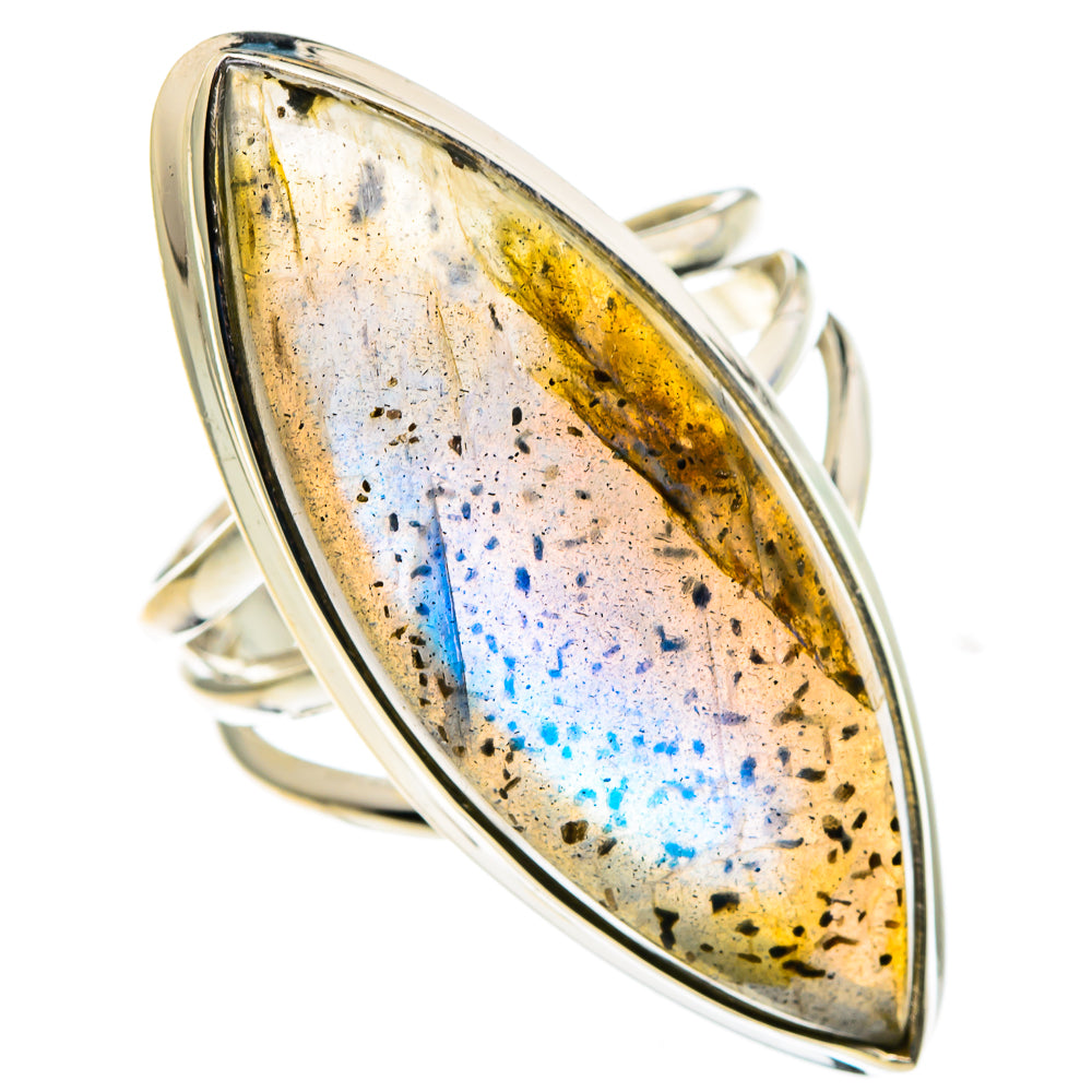 Labradorite Rings handcrafted by Anasilvercos - RING86373