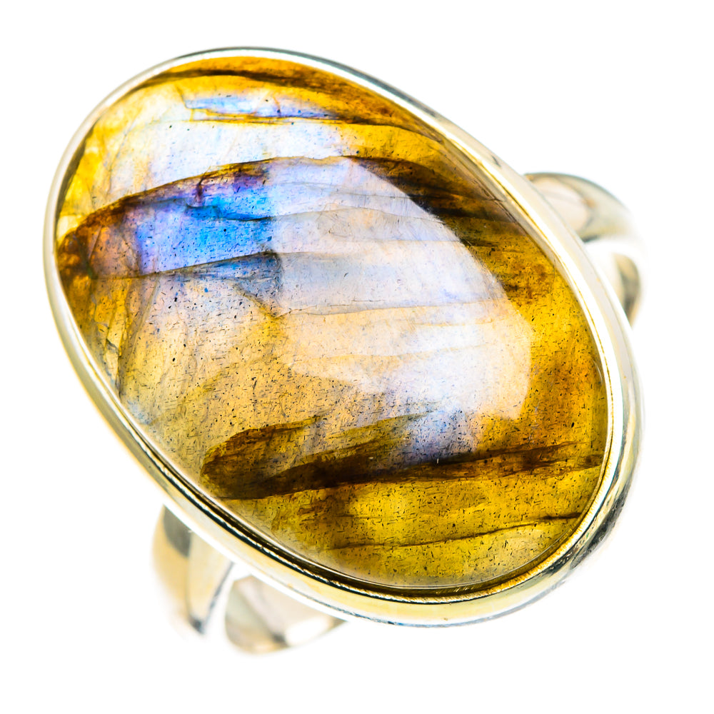 Labradorite Rings handcrafted by Anasilvercos - RING86375