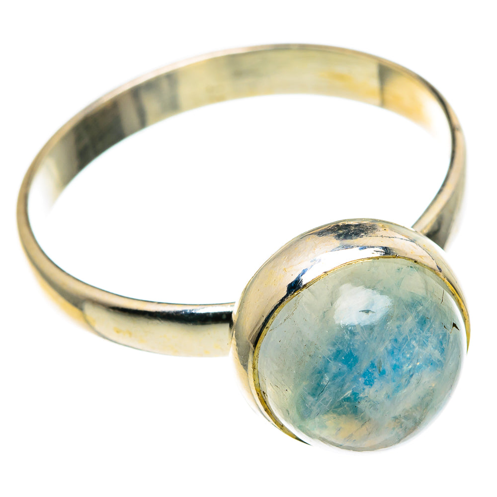 Rainbow Moonstone Rings handcrafted by Anasilvercos - RING86379 - Photo 2