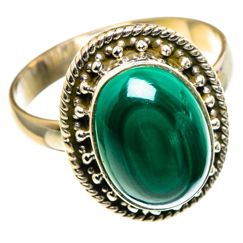 Malachite Rings handcrafted by Anasilvercos - RING86382