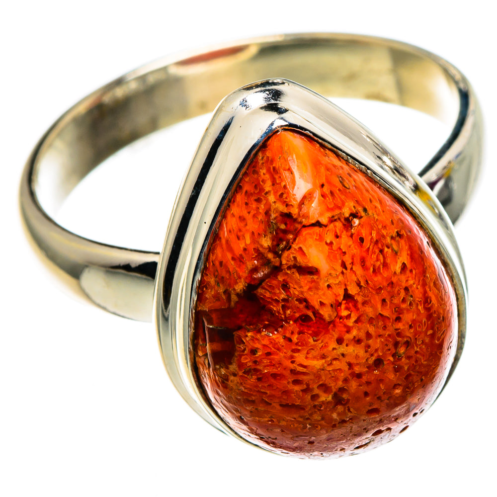 Sponge Coral Rings handcrafted by Anasilvercos - RING86388 - Photo 2