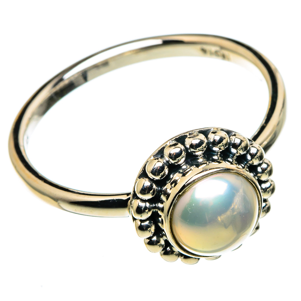 Cultured Pearl Rings handcrafted by Anasilvercos - RING86404