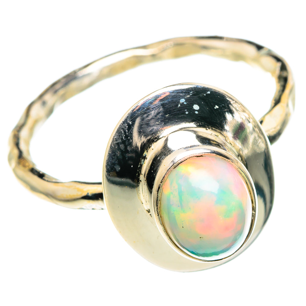 Ethiopian Opal Rings handcrafted by Anasilvercos - RING86408